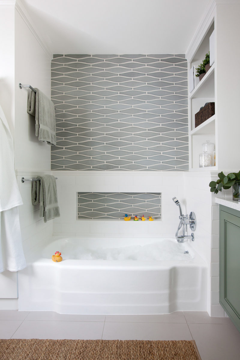 Pennington Studios Wave Bathroom Fireclay Tile