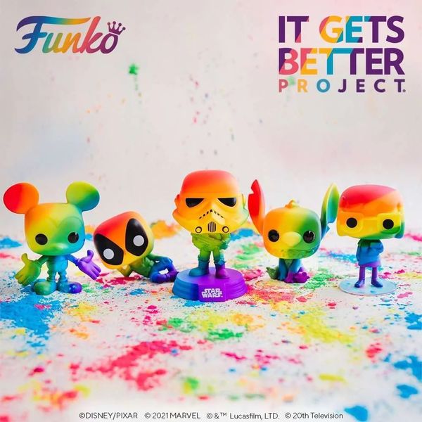 Crea Funko figuras coleccionables para conmemorar mes del Orgullo LGBTTTI+ 🏳️‍🌈