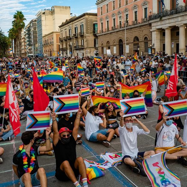 Protestan en Italia por retraso de aprobación de la ley de protección a la población LGBTTTI+ 🏳️‍🌈