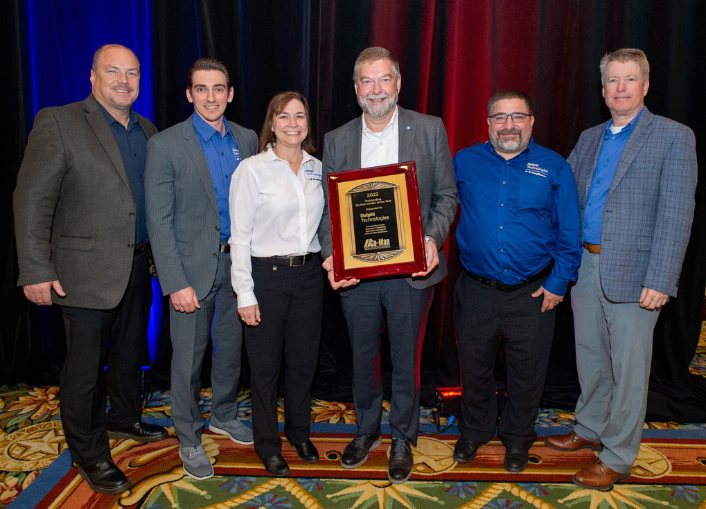 Delphi Named Co-Man Vendor of the Year by The Group