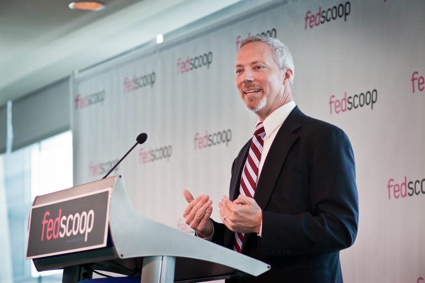 NetApp Senior Director of Systems Engineering Mike Giesler (photo copyright FedScoop) 2011_08_mikegiesler