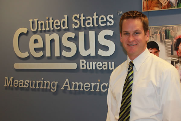 U.S. Census Bureau Center for New Media and Promotions Director Steve Buckner (Photo: FedScoop/David Stegon) 2012_08_stevenbuckner