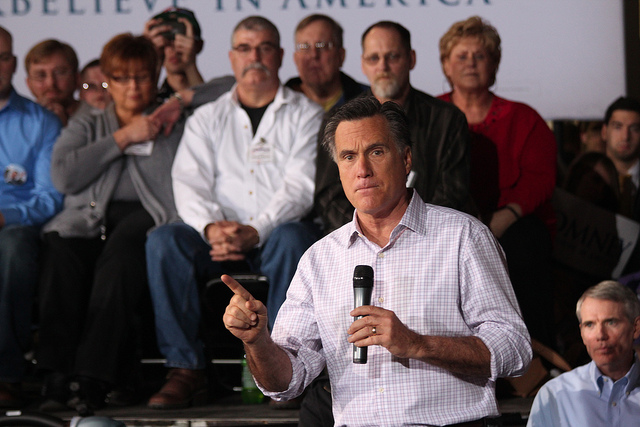 Photo: Terence Burlij/PBS NewsHour 2012_09_mittromney