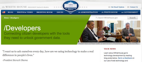 whitehouse.gov/developers 2012_09_whitehousedevelopers