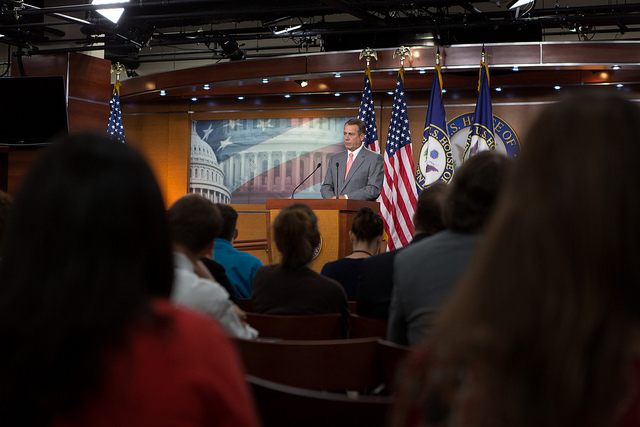 Speaker John Boehner Photo: Bryant Avondoglio 2012_09_johnboehner