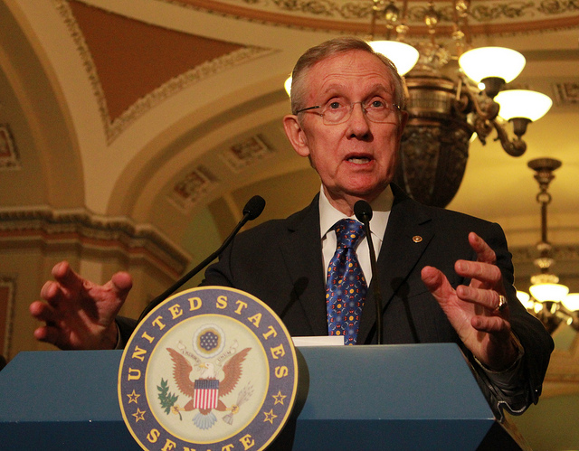 Photo: Lingjing Bao/Talk Radio News 2012_10_harryreid