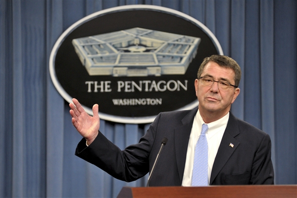 Deputy Defense Secretary Ashton Carter offers opening remarks as he introduces Frank Kendall, undersecretary of defense for acquisition, technology and logistics, to brief Pentagon reporters about the Defense Department’s “Better Buying Power 2.0” initiative, Nov. 13, 2012. (Photo: DOD/Glenn Fawcett) 2012_11_ashcarter