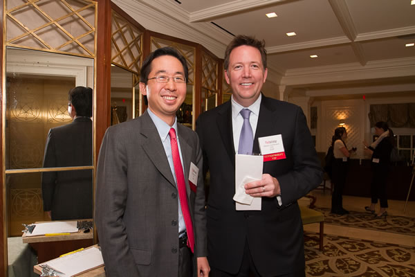 U.S. CTO Todd Park and CIO Steven VanRoekel at the FedScoop 50 Awards, held Wednesday night at a ceremony at the Hay Adams Hotel in Washington, D.C. 2012_11_20121128_Fedscoop_10