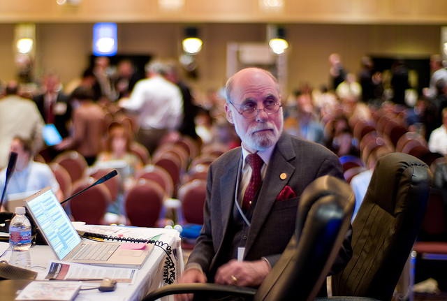 Vint Cerf (Photo: <a href="http://www.flickr.com/photos/joi/1814364769/">Joi Ito</a>) 2013_01_vintcerf