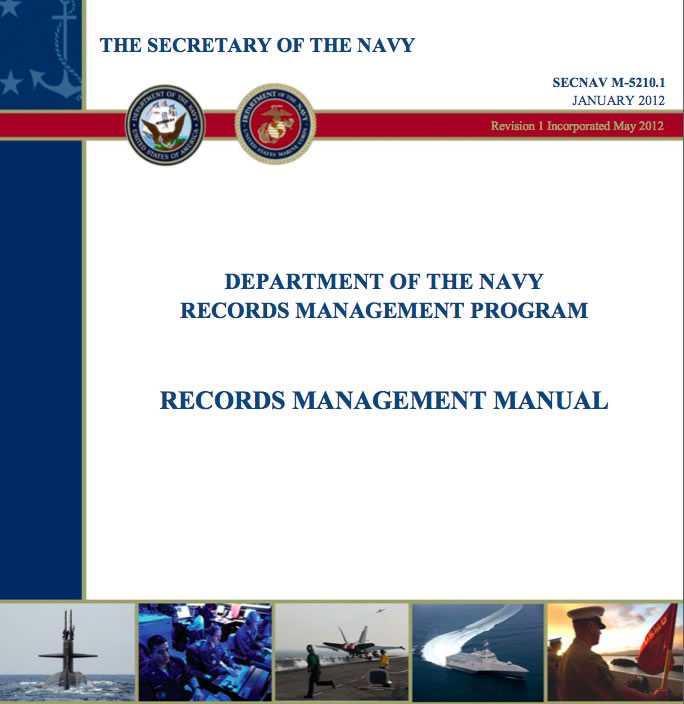 Navy updates records management guide FedScoop