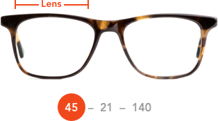 Lens width mobile