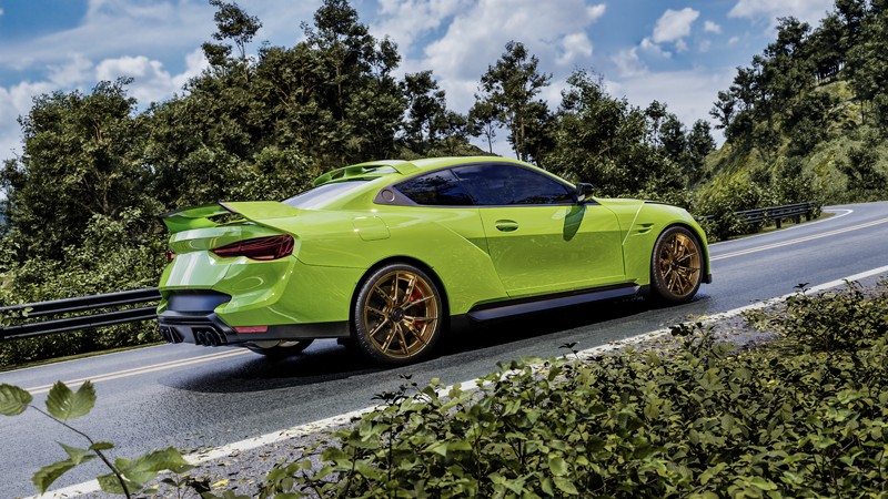 High Gloss Citric Acid on Car