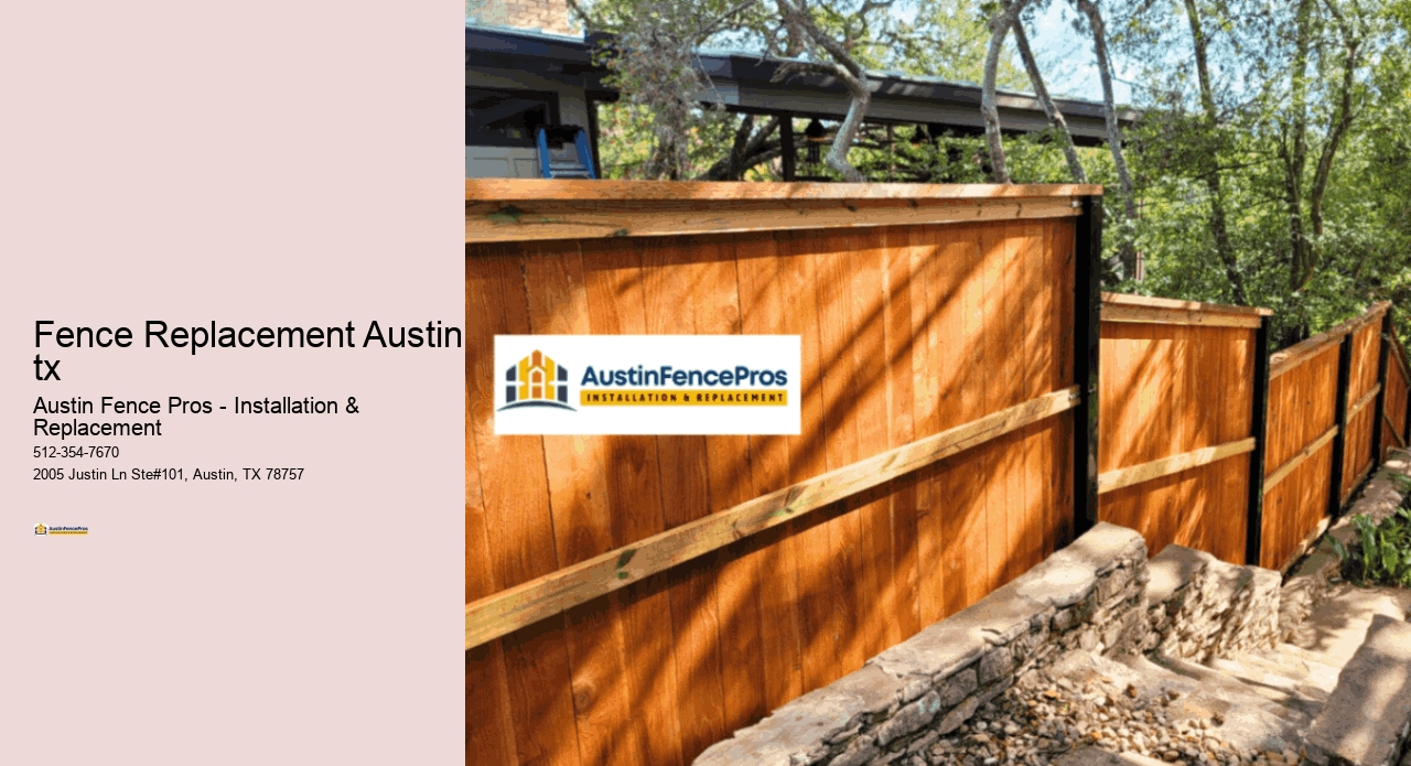 Fence Replacement Austin tx