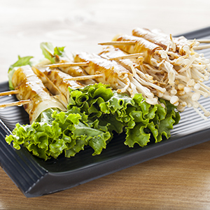 夜猫子餐厅-停用 - 豆腐金针菇卷(1串)