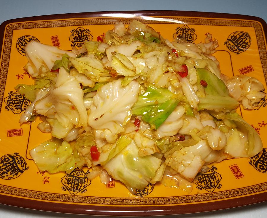 金陵饭店 - 炝炒手撕包菜