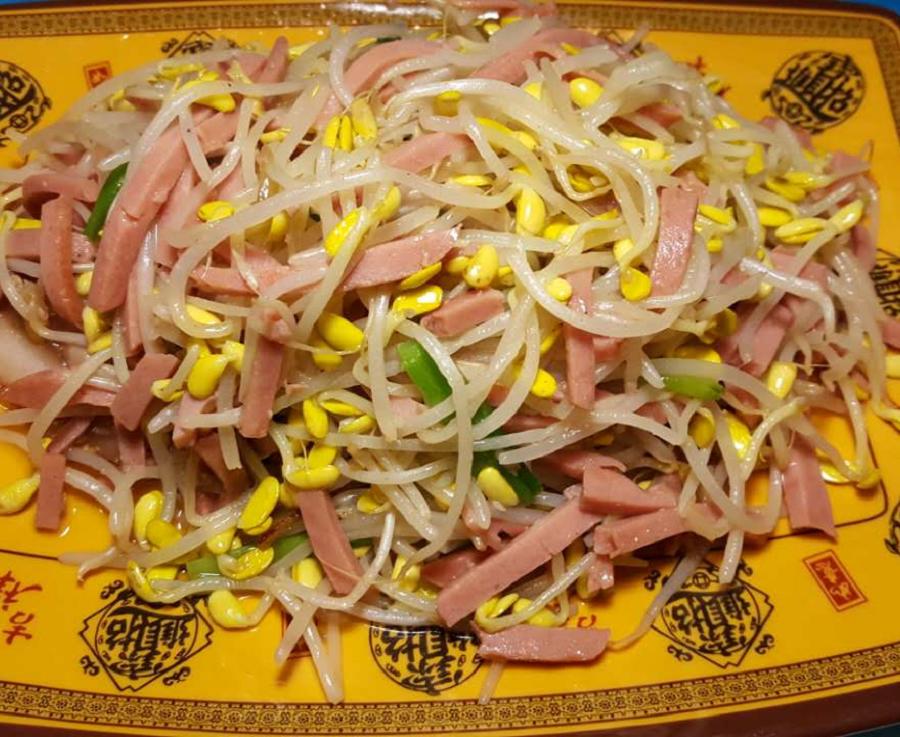 金陵饭店 - 香炒黄豆芽