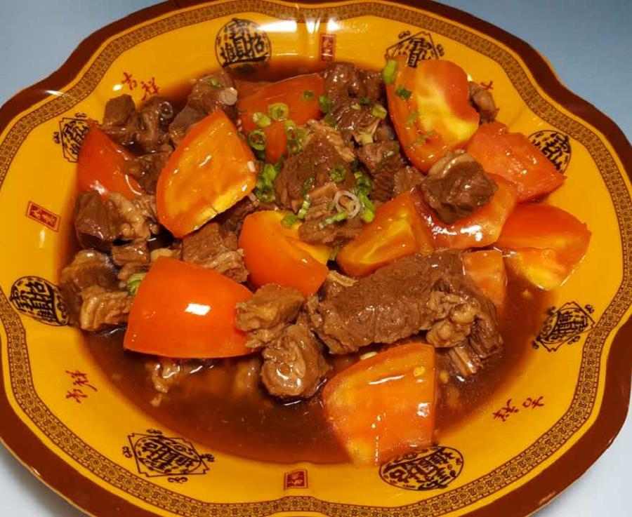 金陵饭店 - 西红柿牛腩