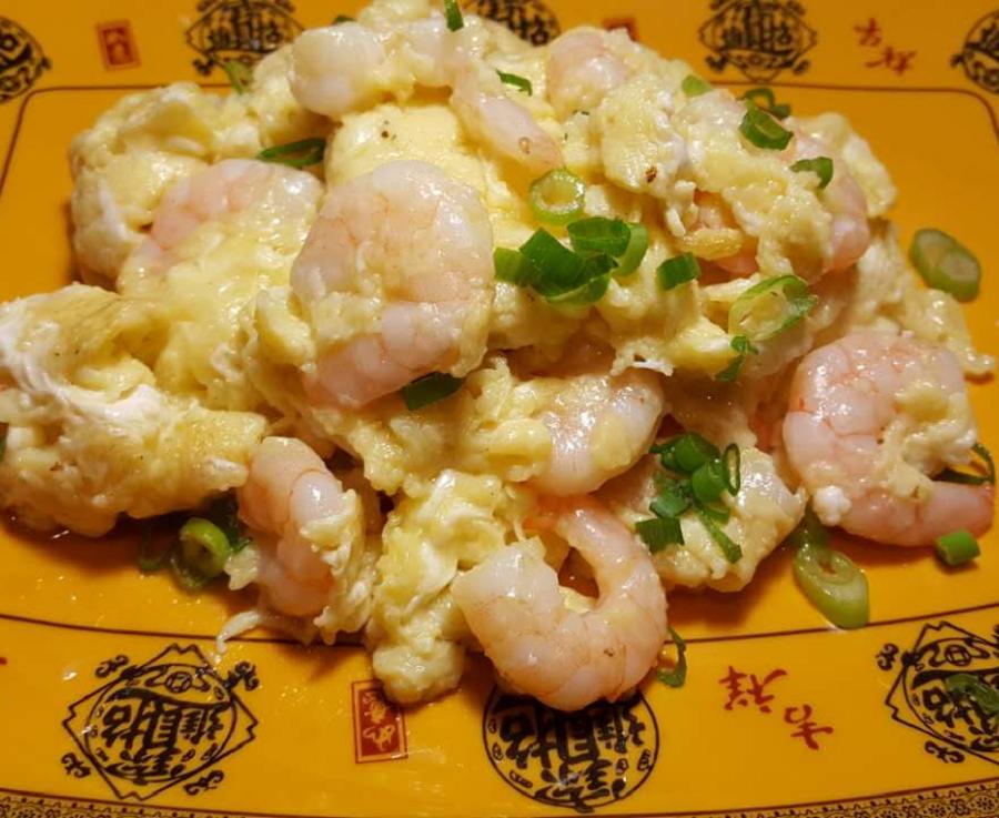 金陵饭店 - 虾仁炒蛋