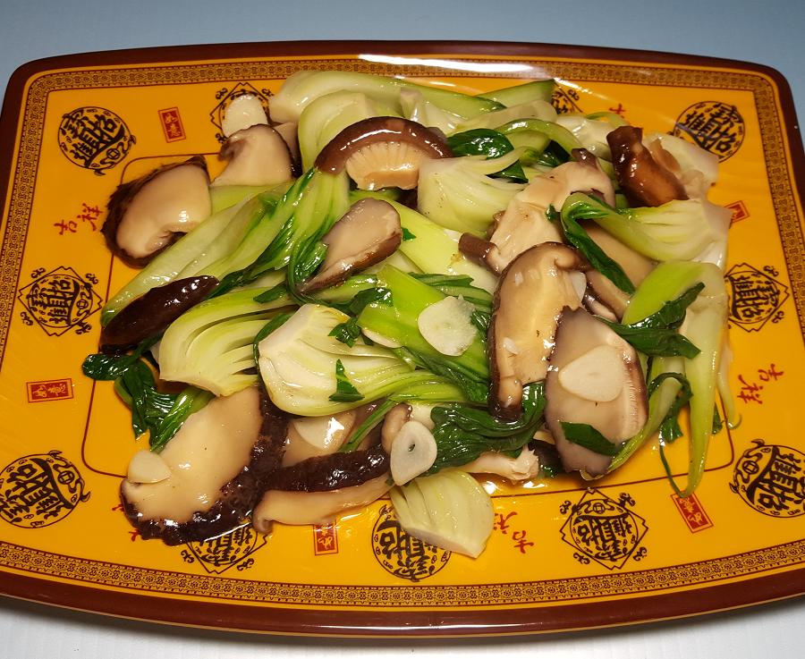 金陵饭店 - 香菇油菜