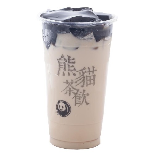 Panda Tea - 仙草凍奶茶(大杯)