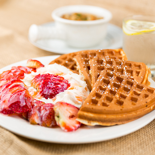 La Cuisson Cafe - TUNA WAFFLE