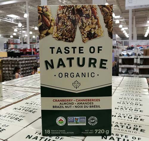 Costco - 有机能量棒