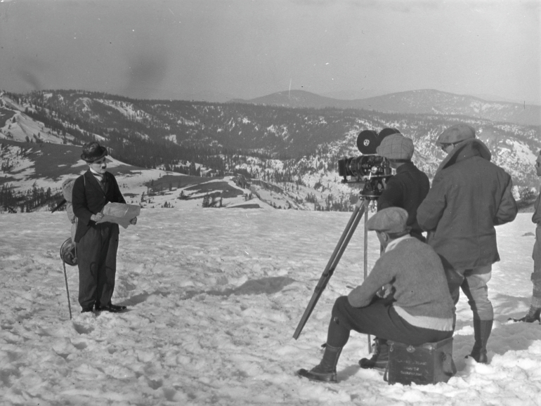 Em Busca do Ouro, um filme de Charlie Chaplin — Foto: © Roy Export Company Ltd