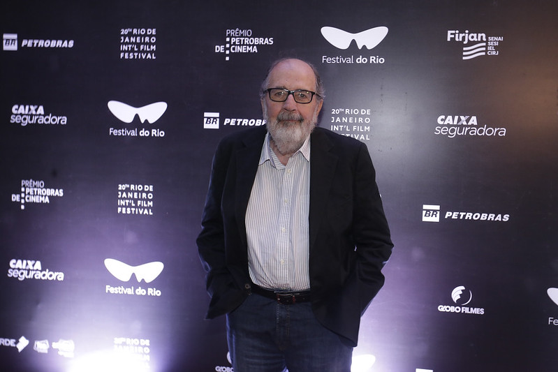 Cacá Diegues no tapete vermelho da cerimônia de premiação do Festival do Rio 2018 - Foto: Rogério Resende/Festival do Rio
