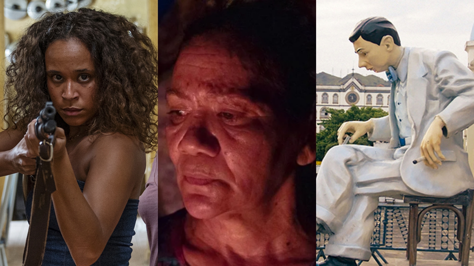 Serra das Almas, Betânia e Noel Rosa – Um Espírito Circulante estão entre as principais estreias da semana — Foto: divulgação/Imagem Filmes/O2 Play/Vitrine Filmes/Boulevard Filmes