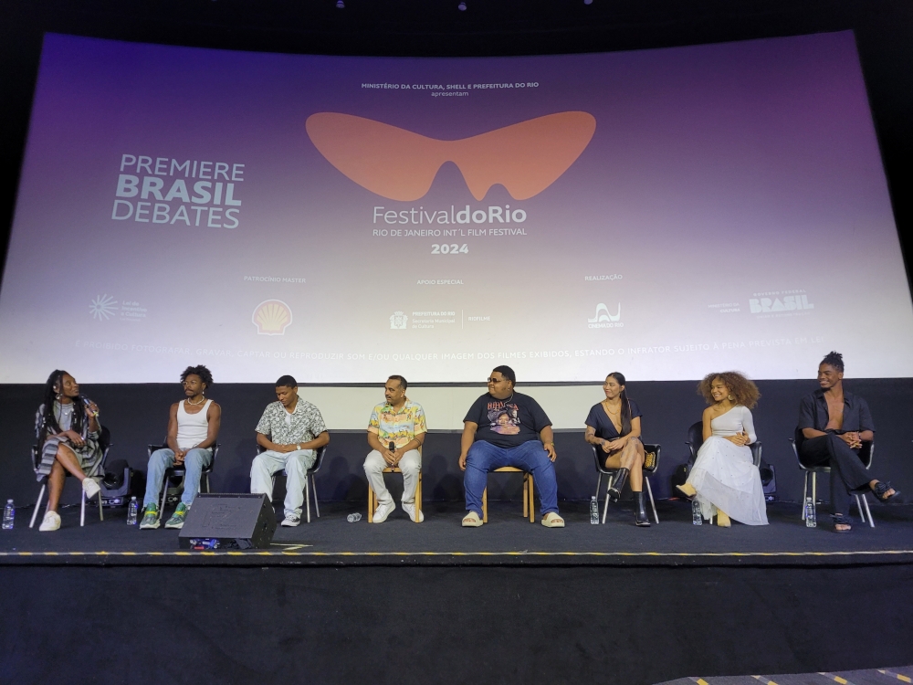 Elenco e diretor de Kasa Branca apresentam o filme no Cine Odeon - CCLSR - Foto: João Vitor Figueira