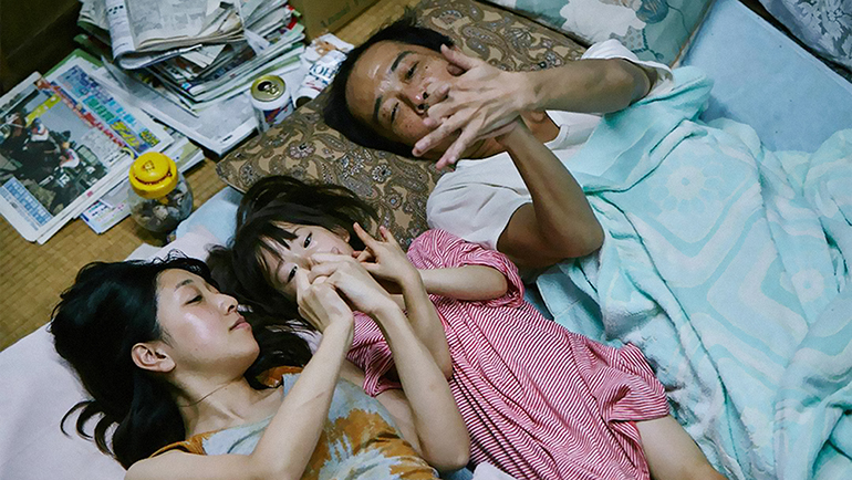 Assunto de Família, de Hirokazu Kore-eda Venceu a Palma de Ouro no 71º Festival de Cannes (2018) Integrou a mostra Panorama do Cinema Mundial no 20º Festival do Rio (2018)