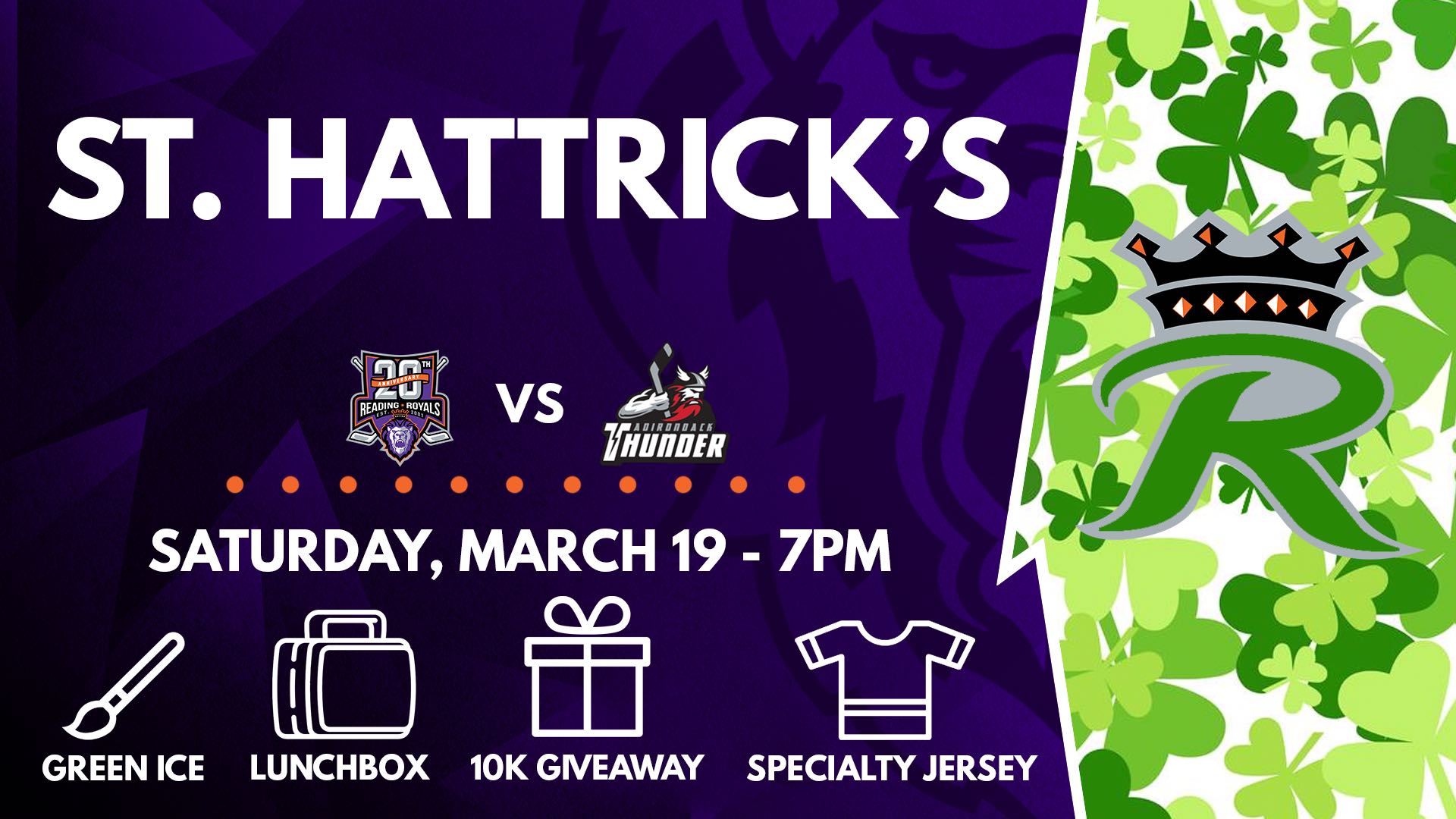 Reading Royals vs. Adirondack Thunder Single Game Tickets