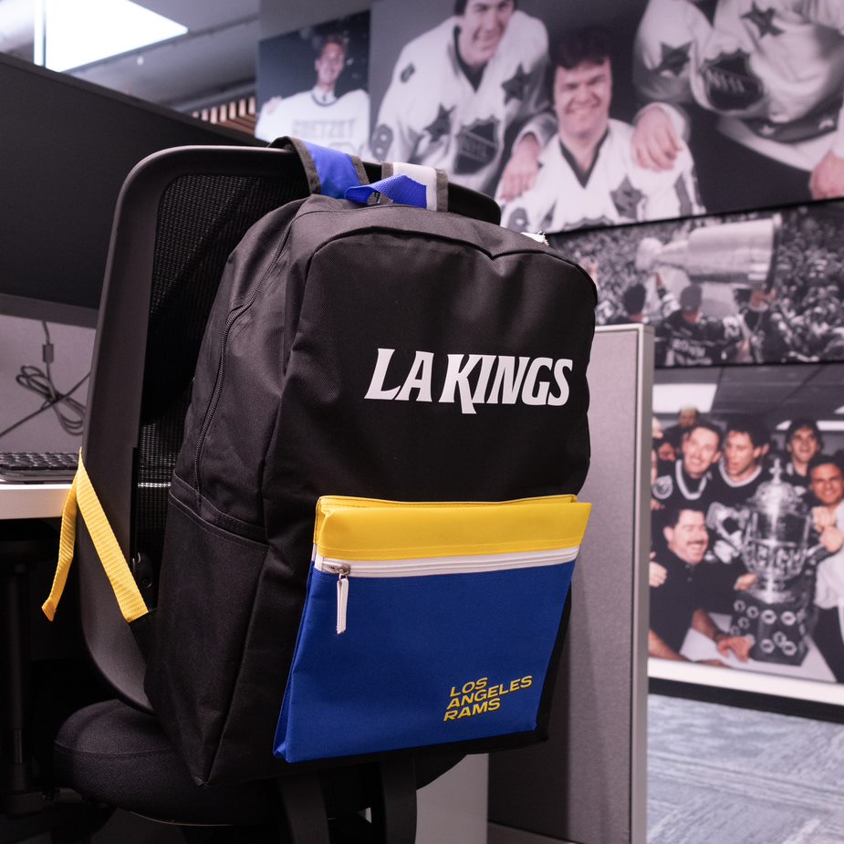 LA Kings on X: It's @RamsNFL Night at the LA Kings game. Bid now