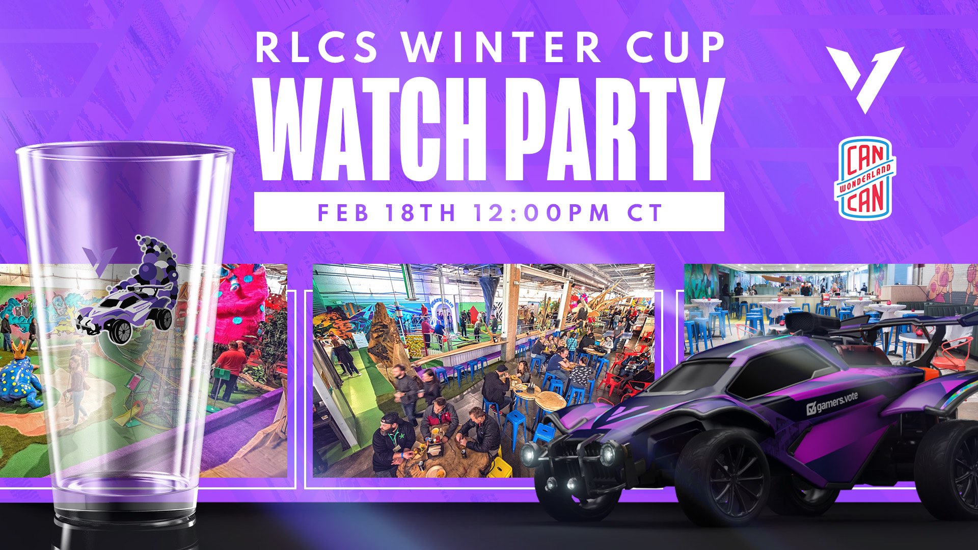 Version1 Rocket League RLCS Winter Cup Watch Party