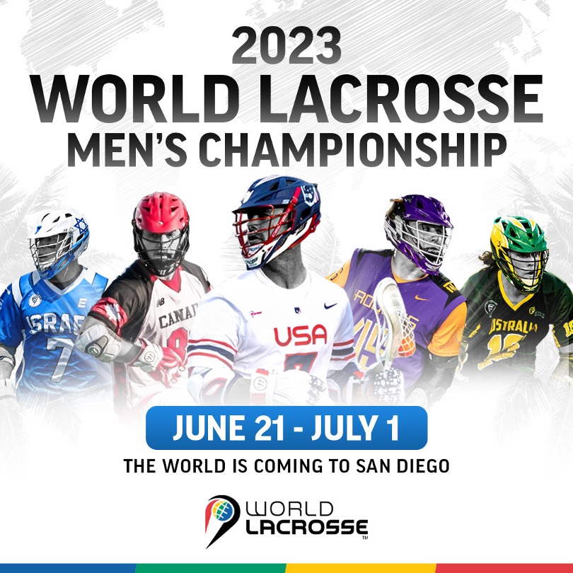 2023 World Lacrosse Men’s Championship Friends & Family Rate