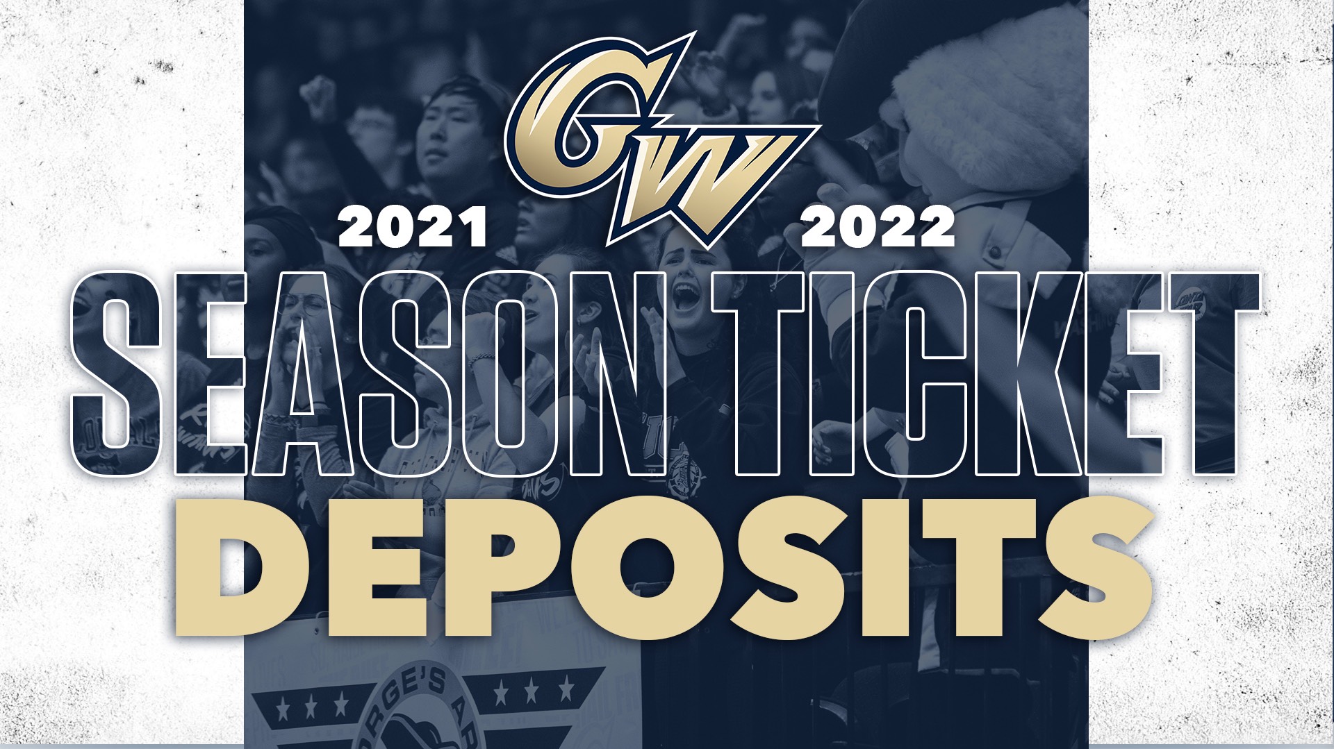 2021-22 GW Basketball Season Ticket Deposits