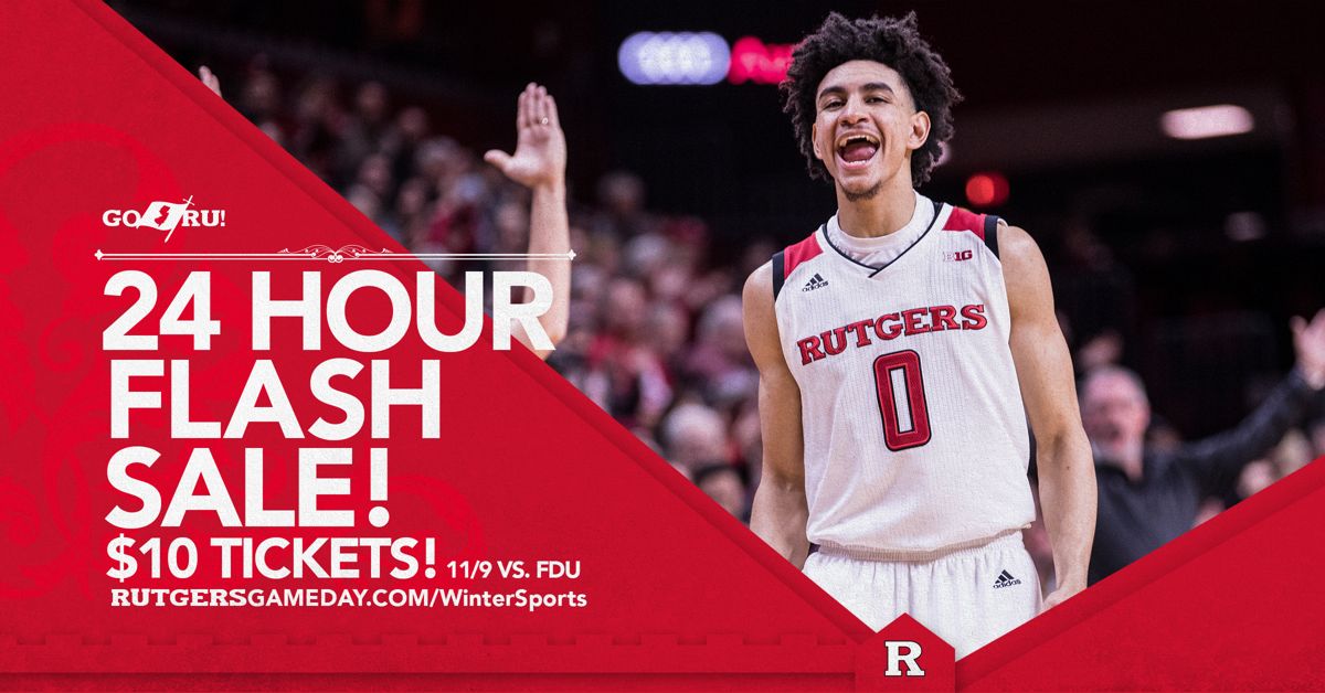 $10 Tickets for 10 Days Out - Men's Basketball vs. FDU