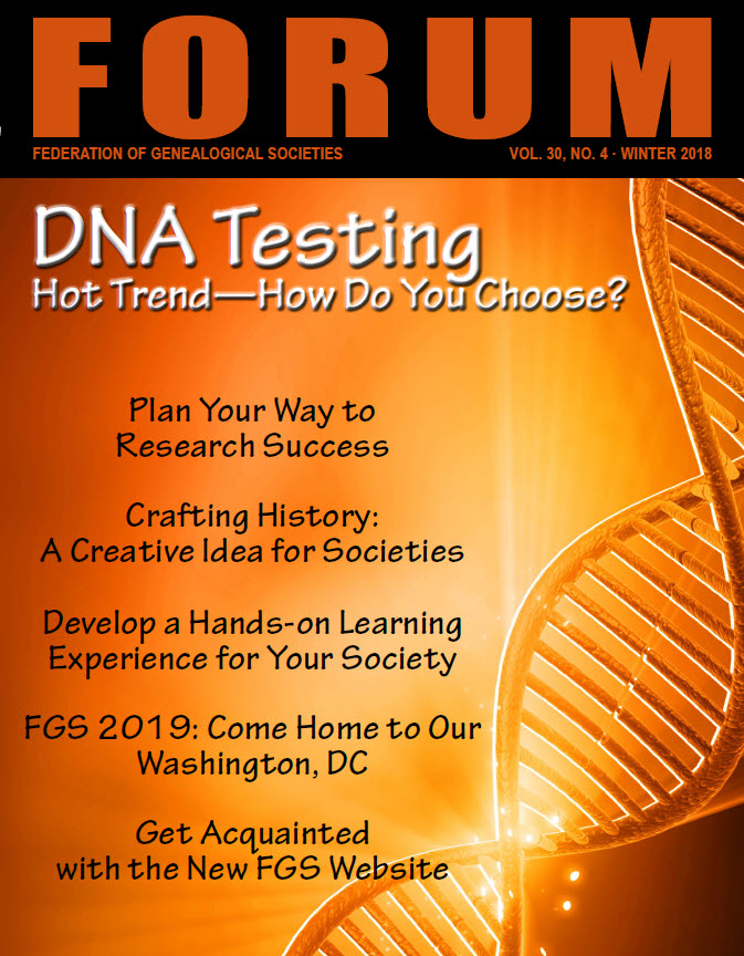 FORUM_Cover_V30N4 FORUM_Cover_V30N4