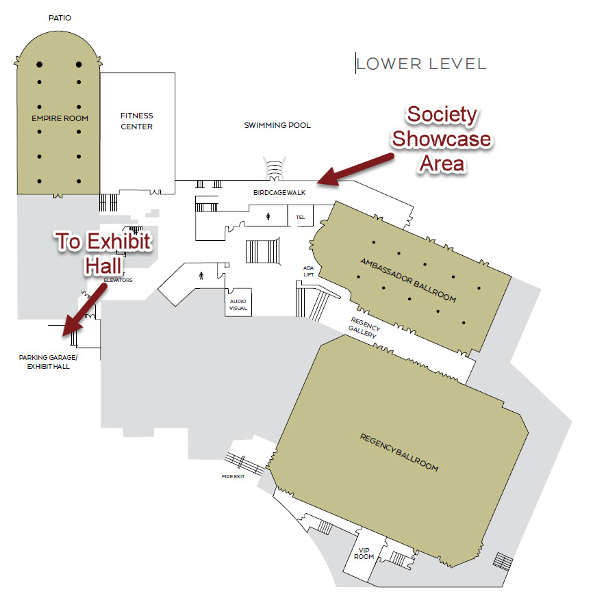 SocietyShowcase-to-ExhibitHall-Map Society Showcase to Exhibit Hall Map