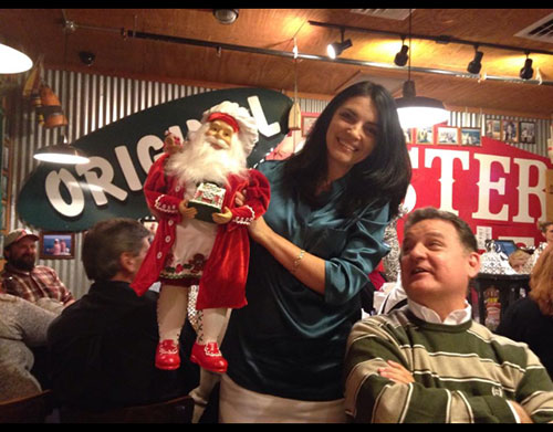 Gift Exchange at Memorial Event