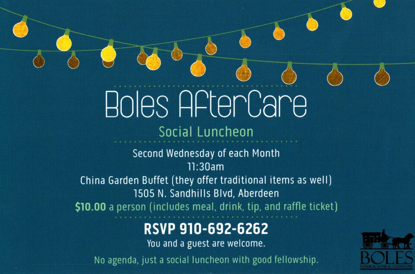 AfterCare Program Boles Funeral Homes & Crematory