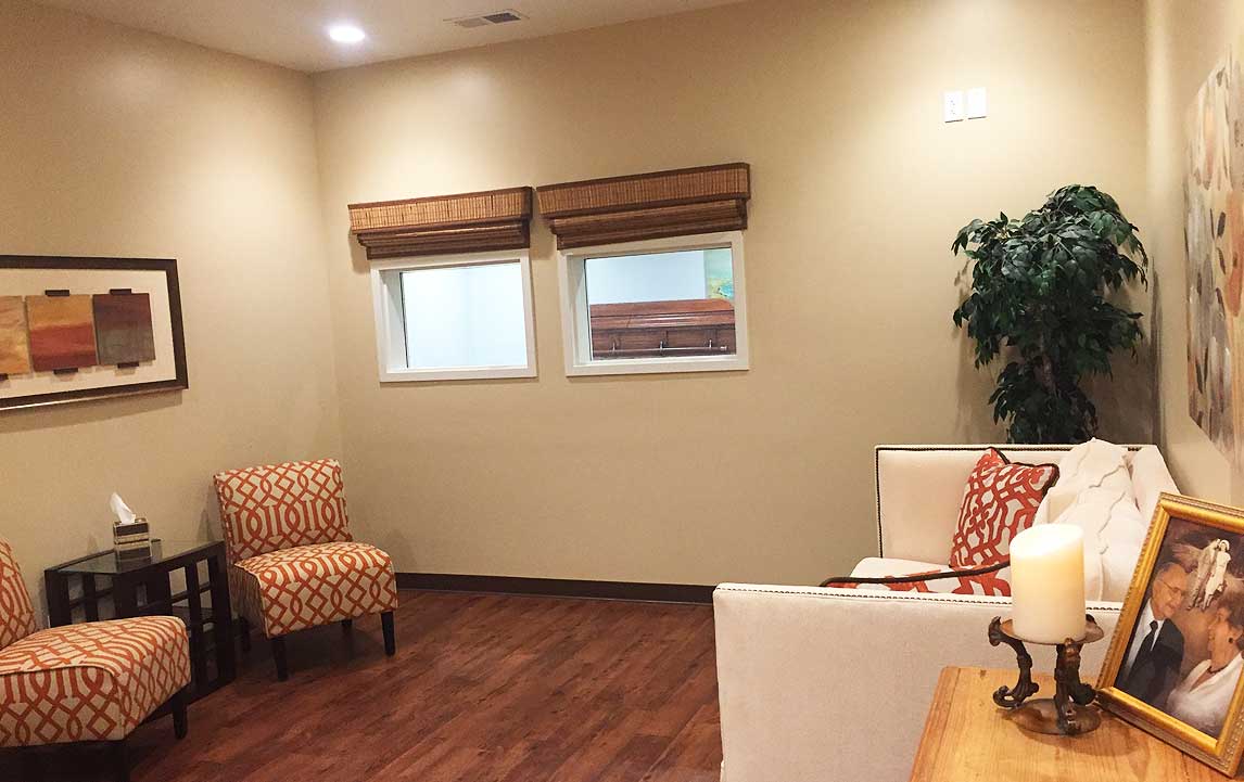Cremation Centers Family Private Gathering Room