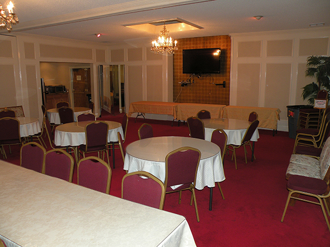 Reception Suite Towards Kitchenette