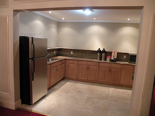 Reception Suite Kitchenette