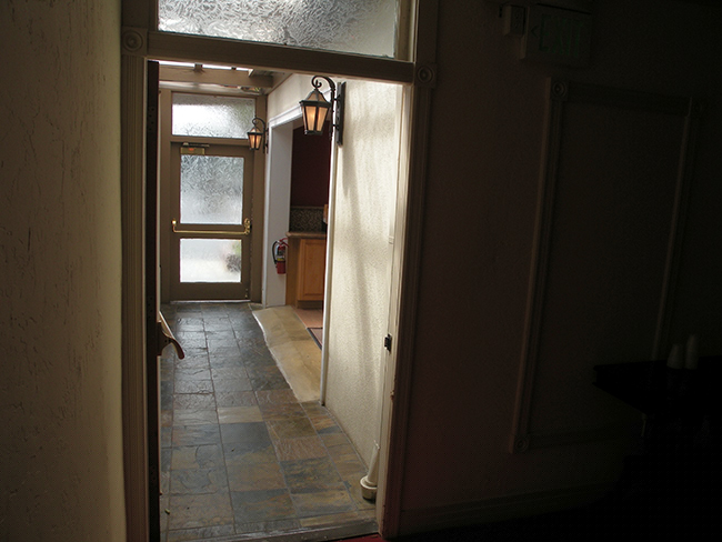 Private Entrance to Nativity Reception Suite