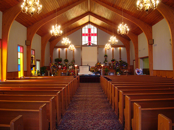 Interior of Gallant-Riverview Funeral Home