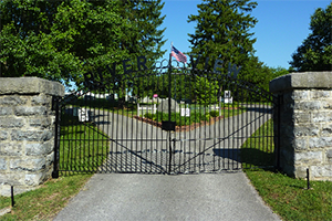Gates at Riverview Memorial Gardens