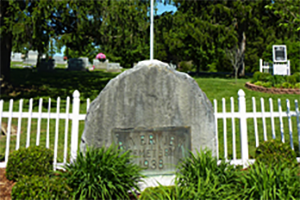 Grave marker at Riverview Memorial Gardens