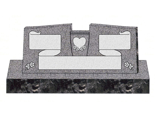 Monument for a couple