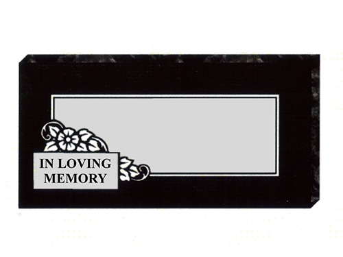 Classic gravestone In Loving Memory